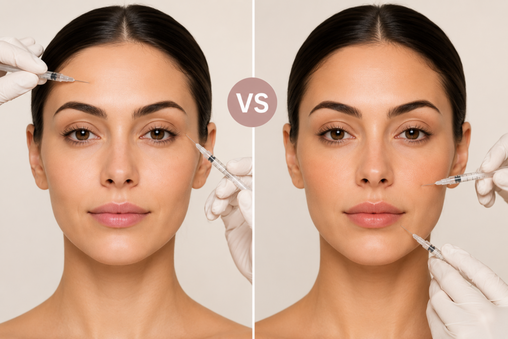Botox vs. Dermal Fillers